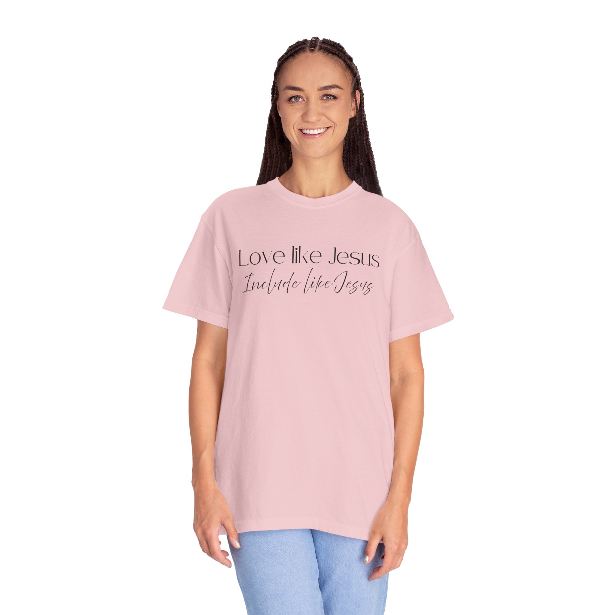 Love Like Jesus Include Like Jesus T‑Shirt — Faith Christian Graphic Tee