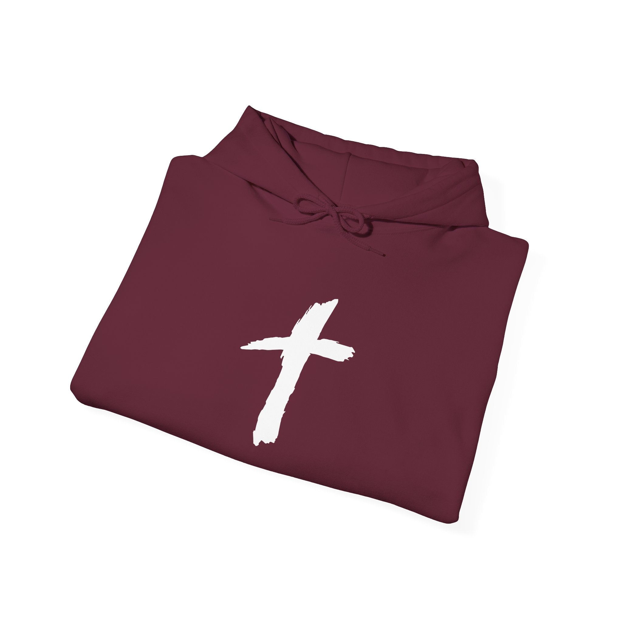 Faith Cross Hoodie — "God Can" Inspirational Christian Pullover