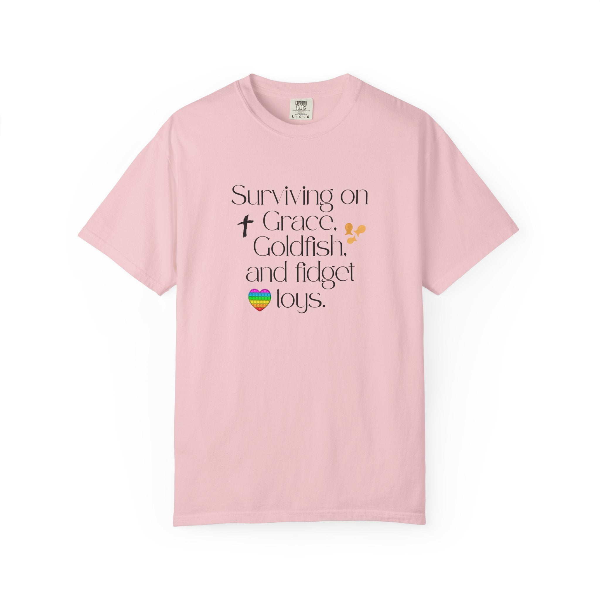 Surviving on Grace, Goldfish & Fidget Toys T-Shirt