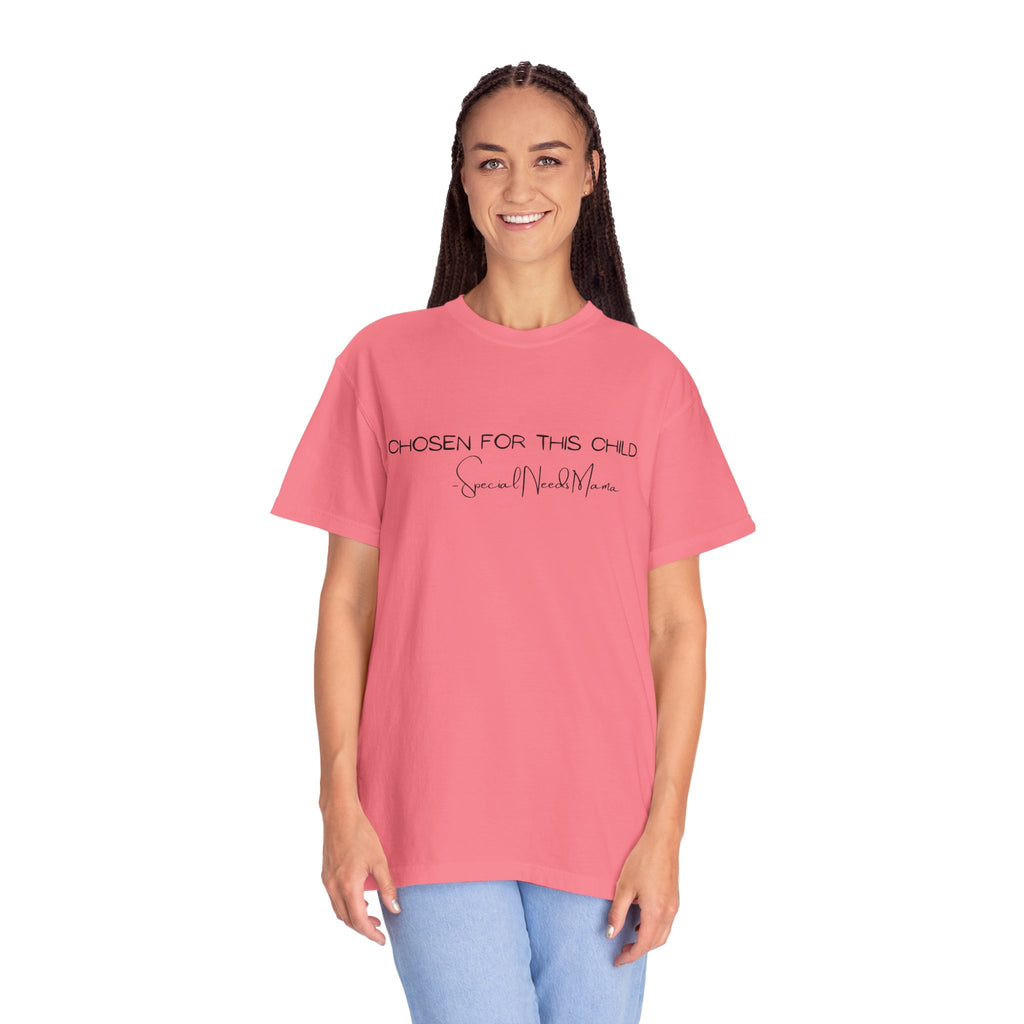 Chosen For This Child T-Shirt —  Script Faith Tee