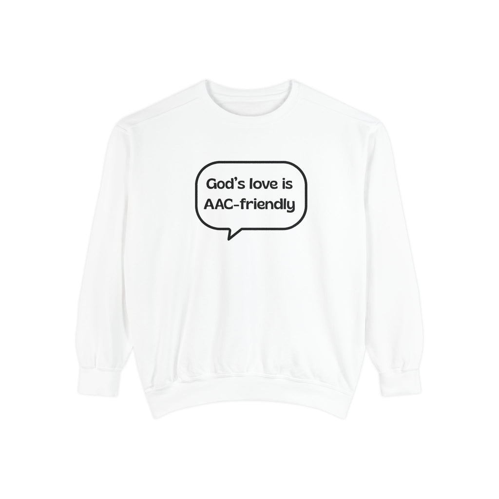 God's Love is AAC Friendly