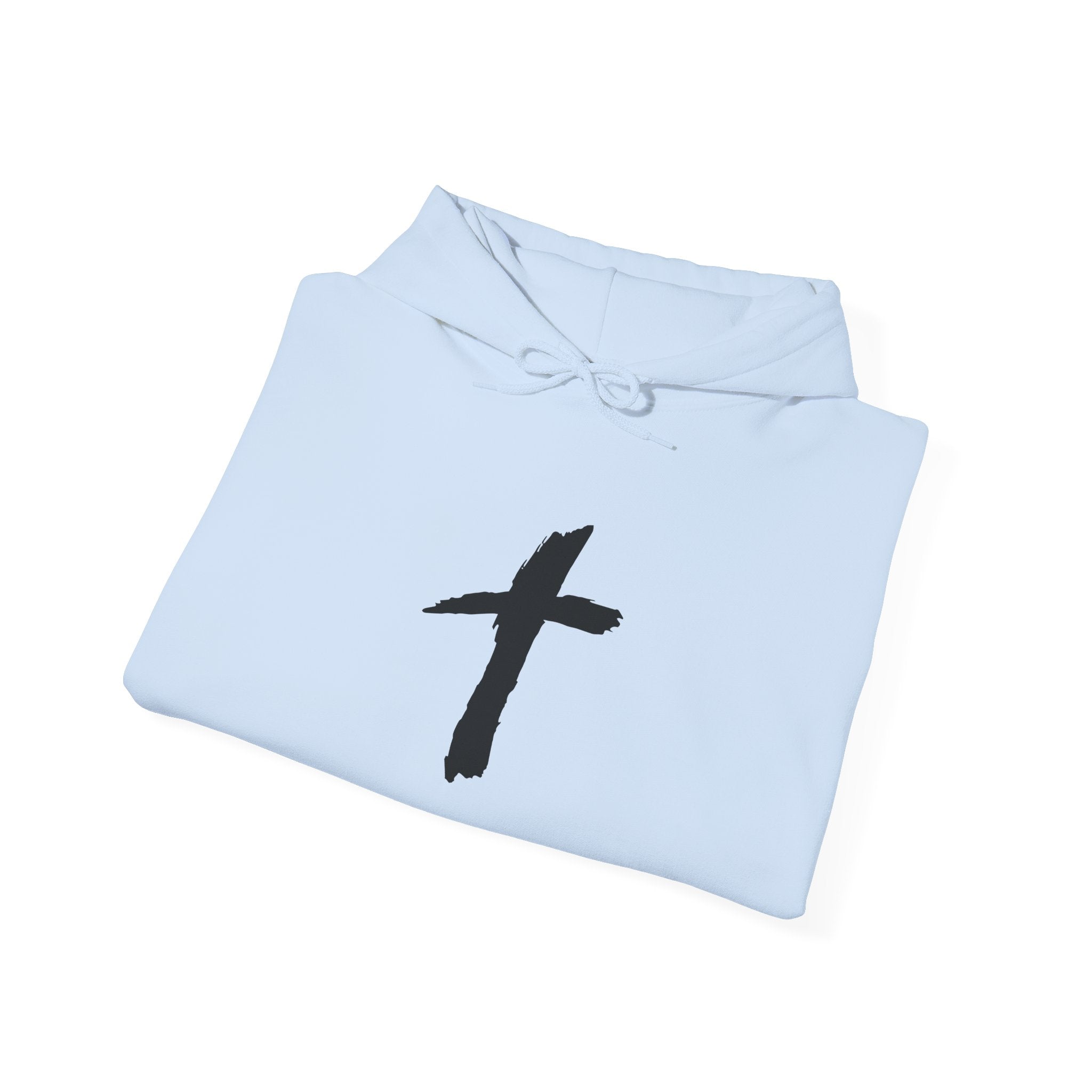 Faith Cross Hoodie — "God Can" Inspirational Christian Pullover