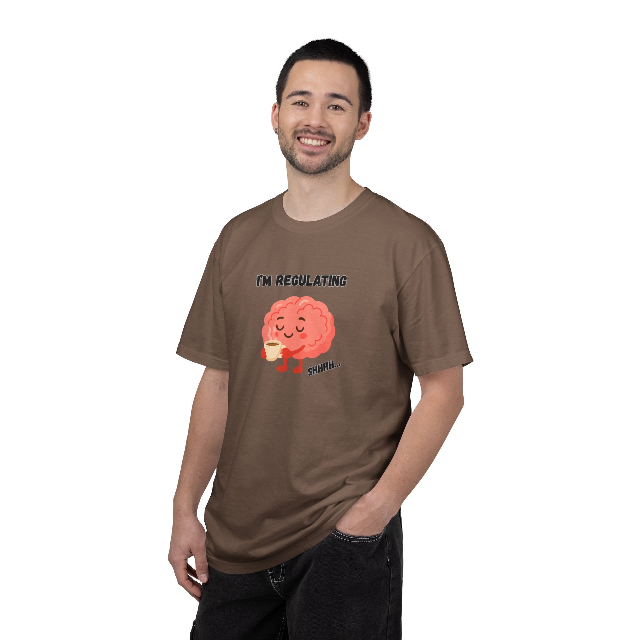 I'm Regulating Brain Tee — Cute Mental Health Awareness T-Shirt