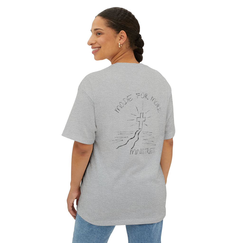 God's Love Is Sensory Friendly Tee — Religious Oversized Boxy Shirt