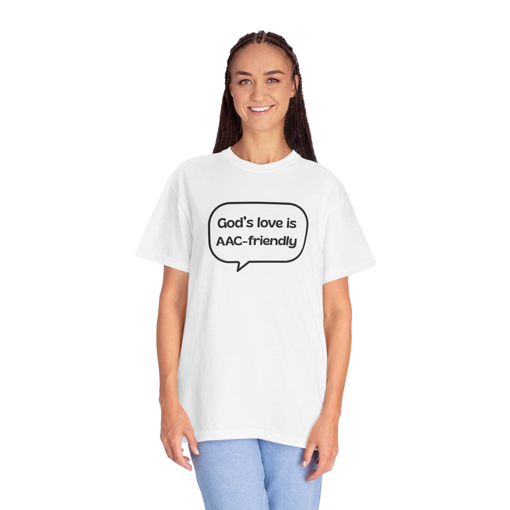 God's Love Is AAC-Friendly T-Shirt