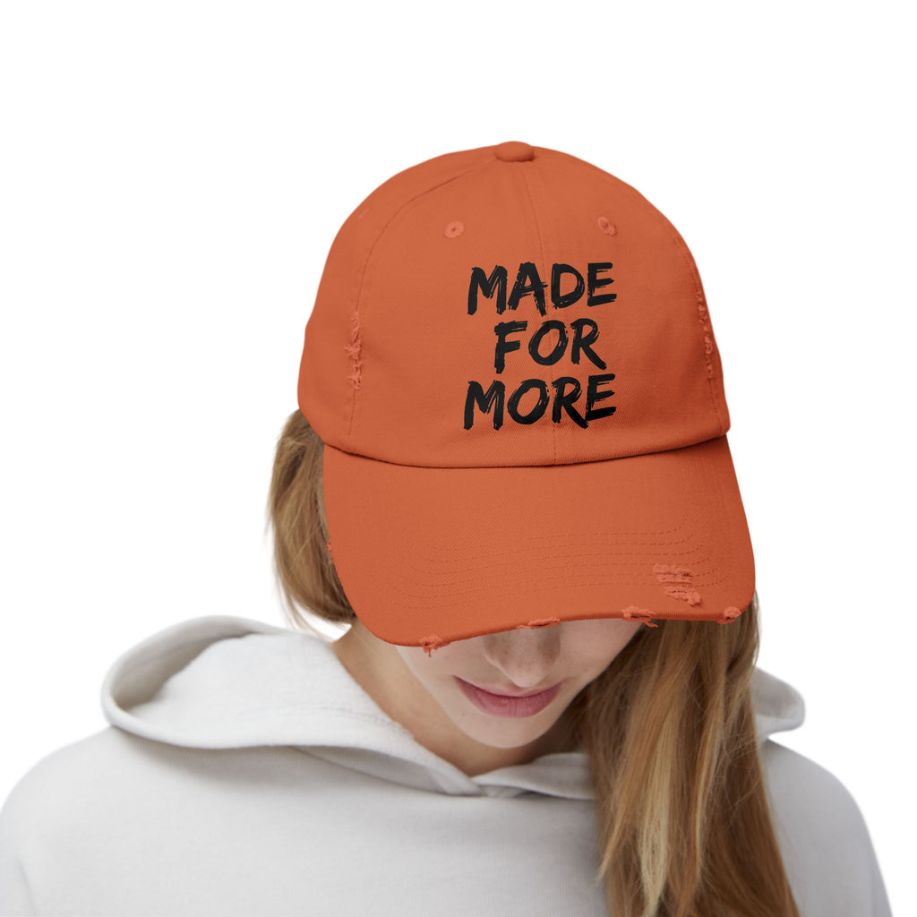 Made For More Distressed Cap