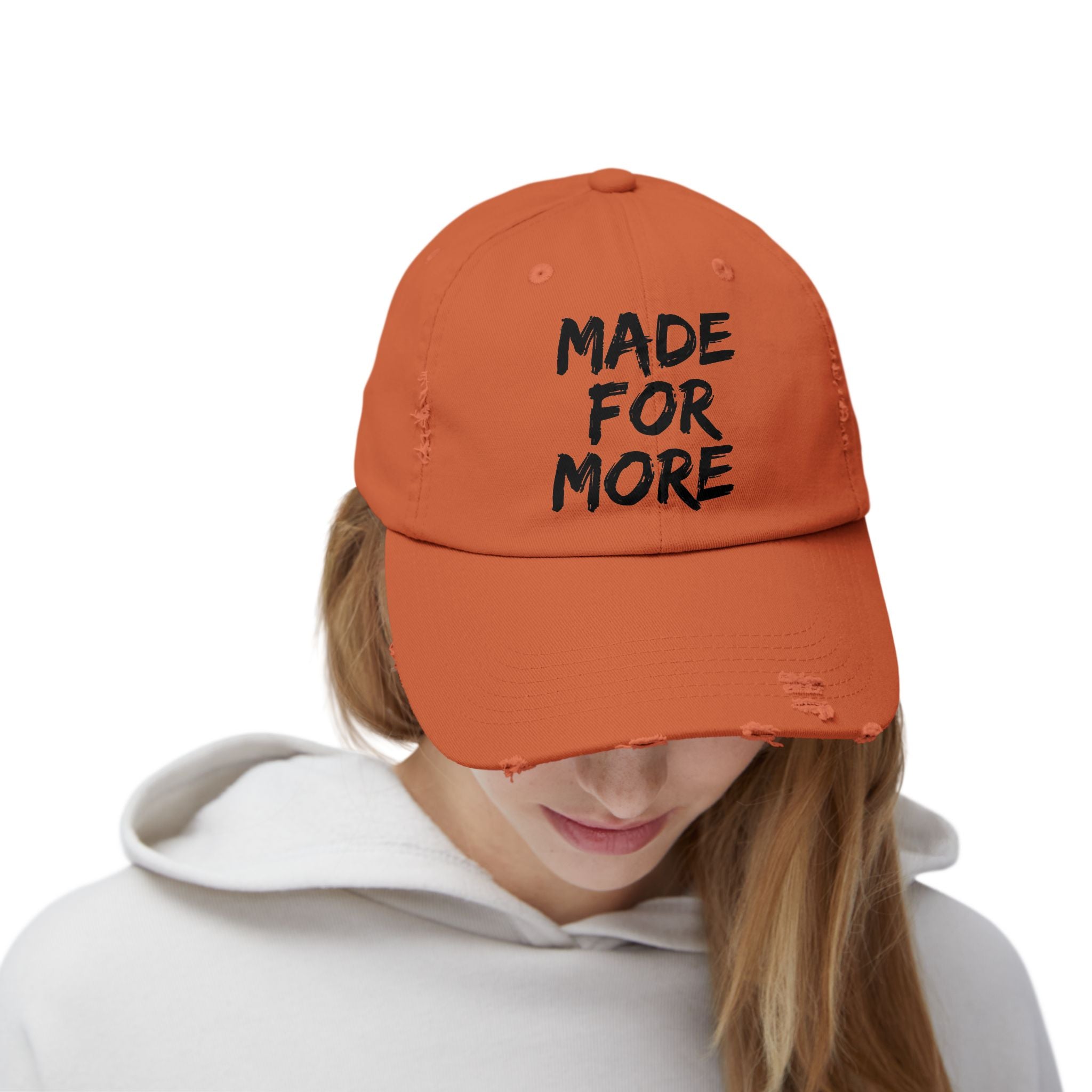 Made For More Distressed Cap