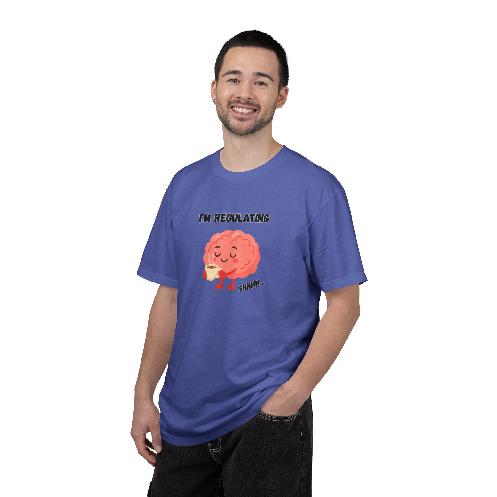 I'm Regulating Brain Tee — Cute Mental Health Awareness T-Shirt
