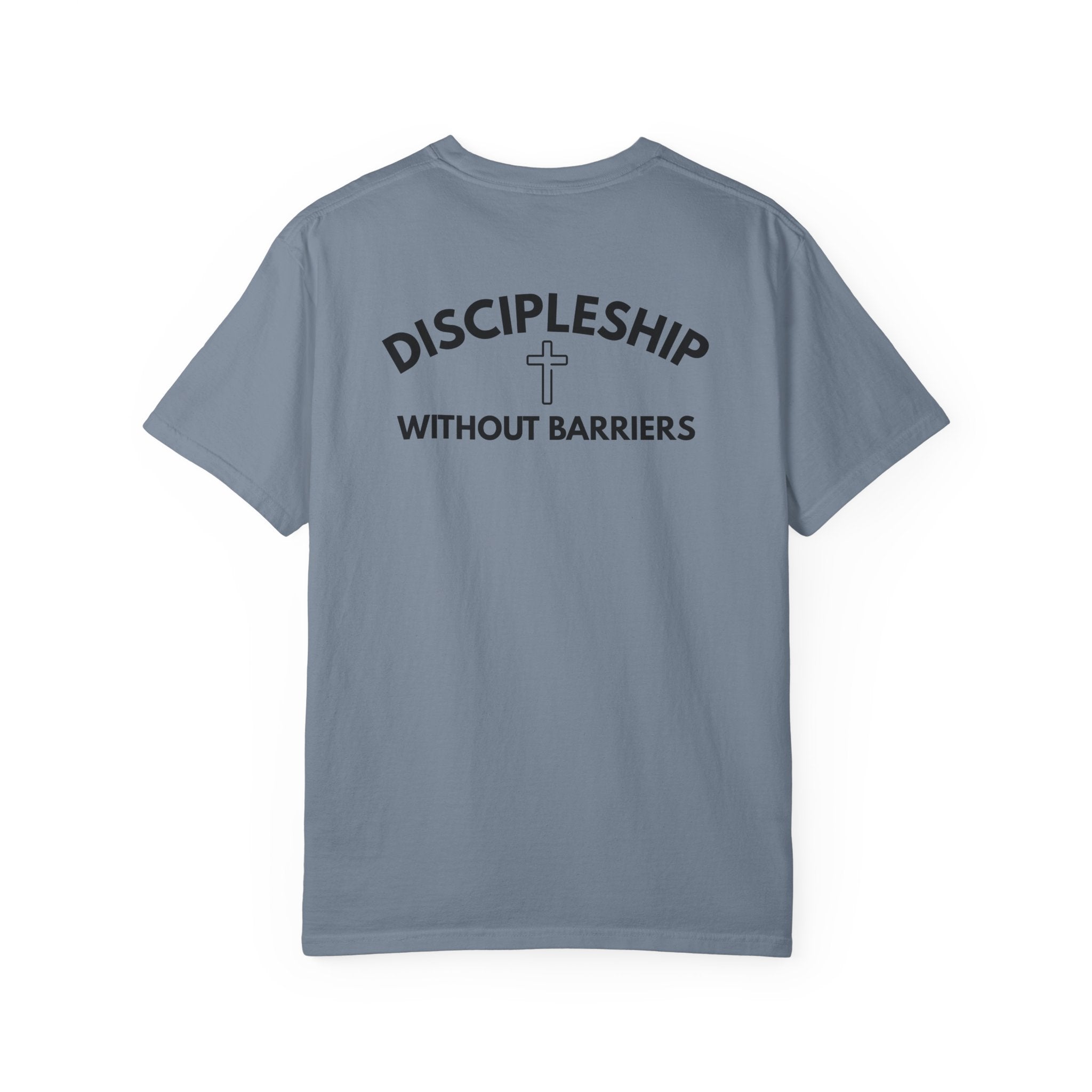 Faith in Action T-Shirt — "Discipleship Without Barriers" Christian Tee