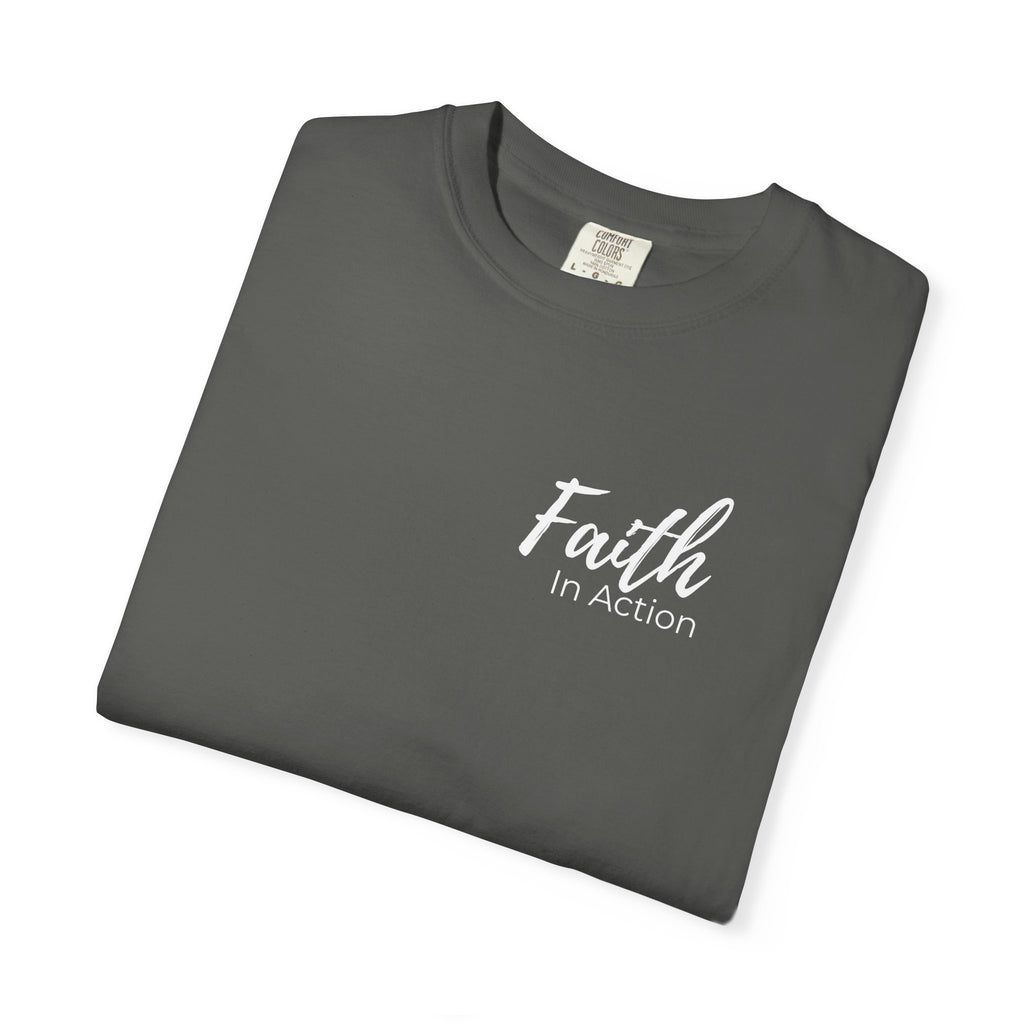 Faith in Action T-Shirt — "Discipleship Without Barriers" Christian Tee