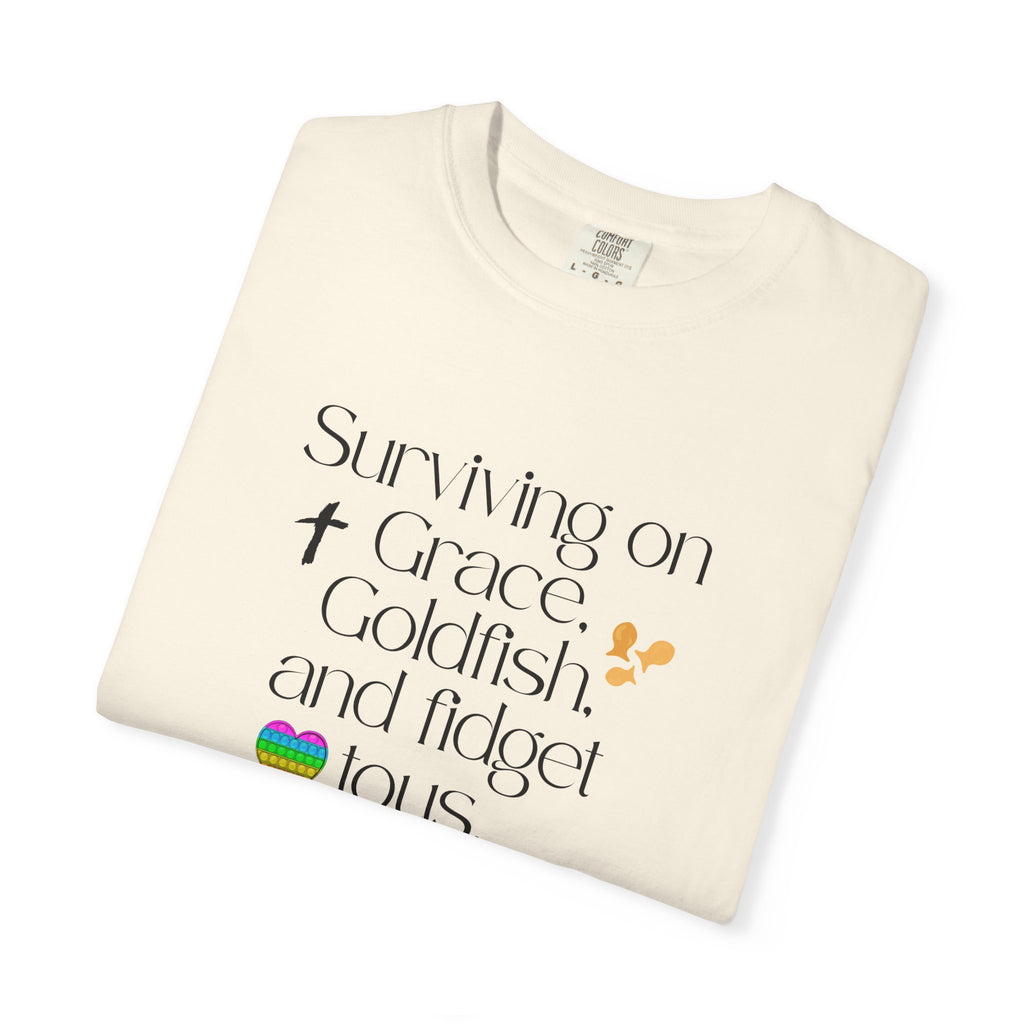 Surviving on Grace, Goldfish & Fidget Toys T-Shirt