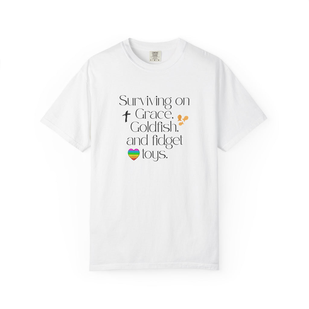 Surviving on Grace, Goldfish & Fidget Toys T-Shirt