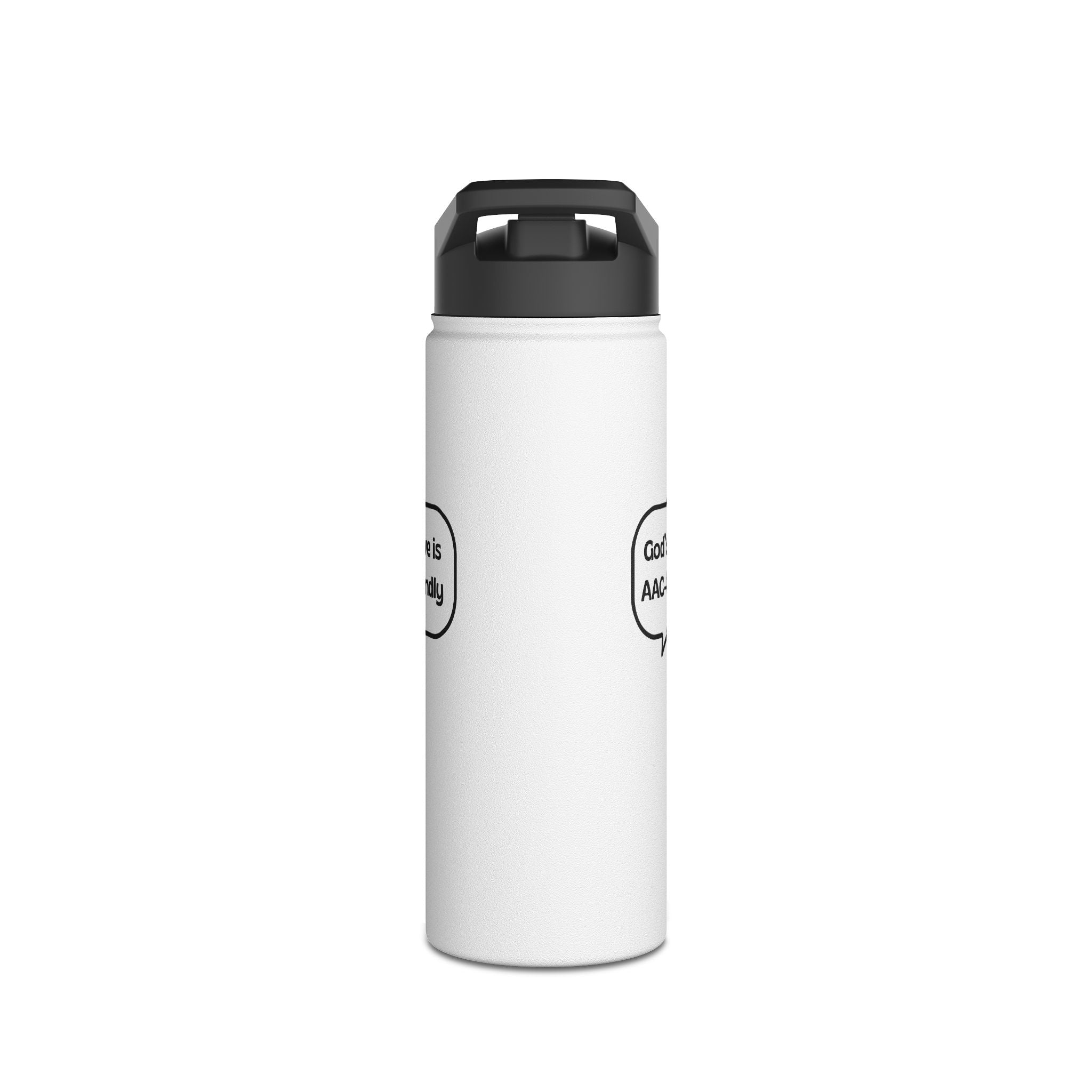 Stainless Steel Water Bottle – "Coffee First, Adulting Second" Funny Travel Bottle