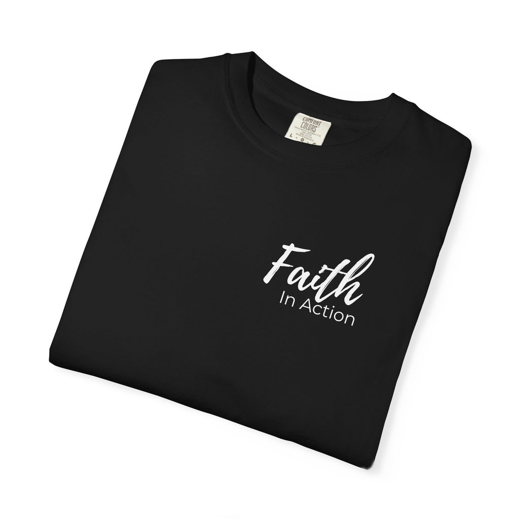 Faith in Action T-Shirt — "Discipleship Without Barriers" Christian Tee