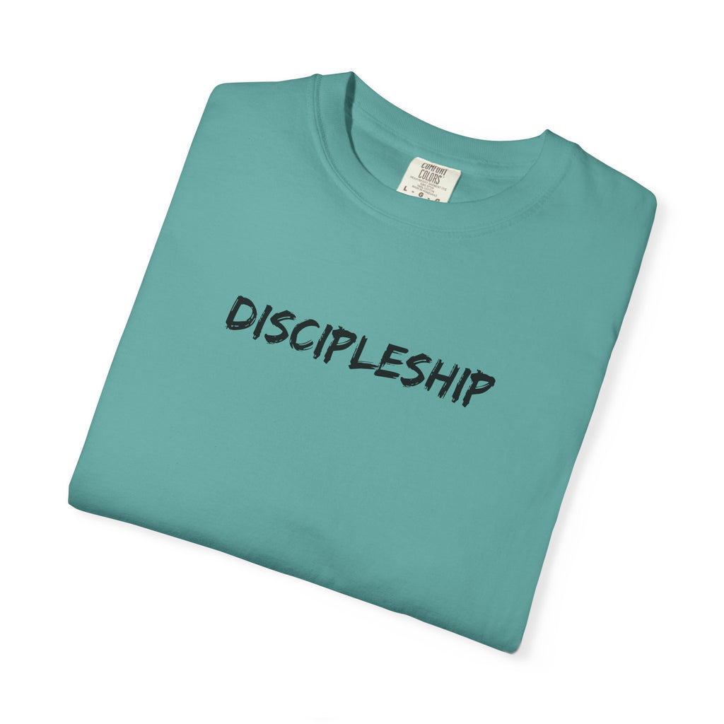 Discipleship T-Shirt — "Meeting People Where They Are Because That’s What Jesus Did" Christian Faith Tee