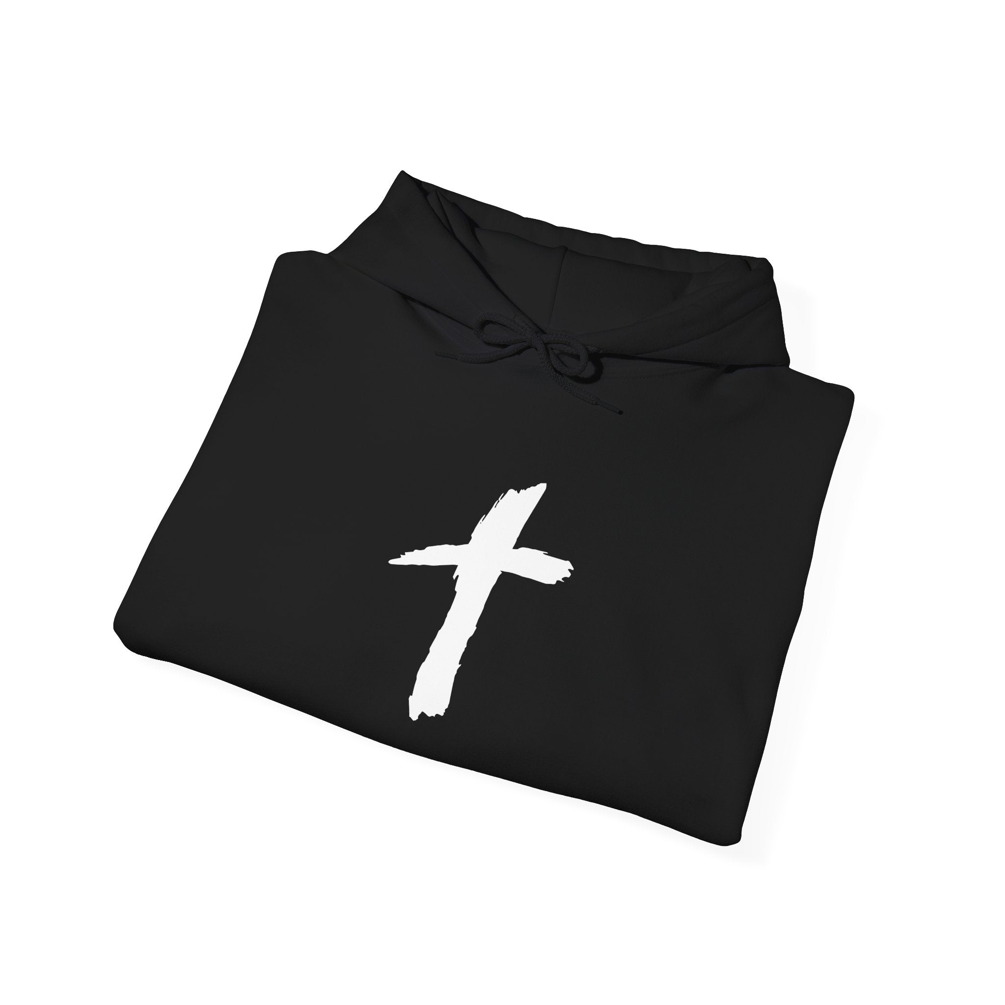 Faith Cross Hoodie — "God Can" Inspirational Christian Pullover