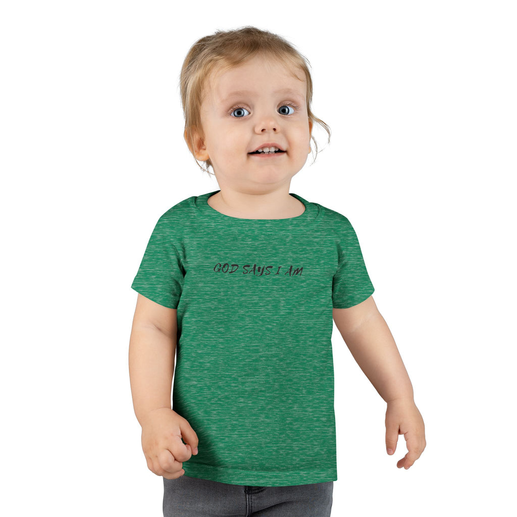 God Says I Am -Toddler Tee