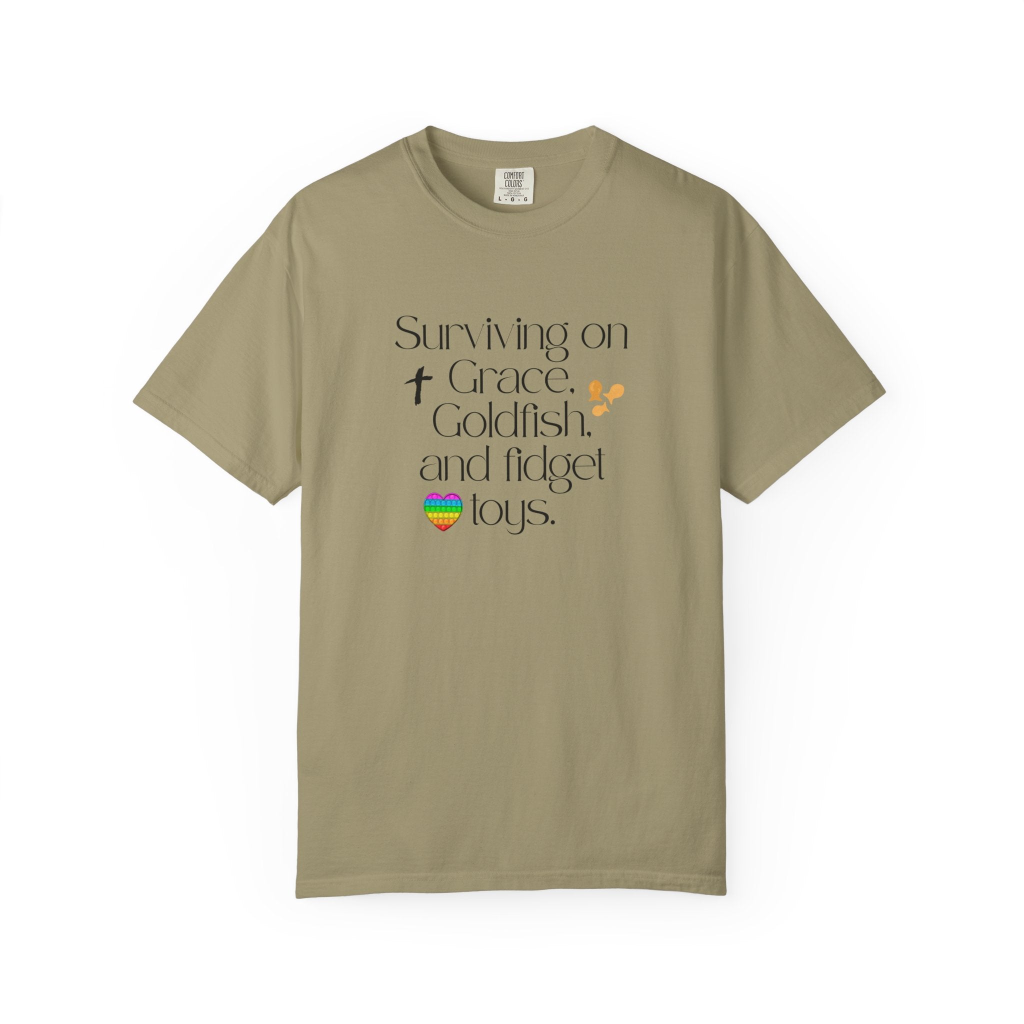 Surviving on Grace, Goldfish & Fidget Toys T-Shirt