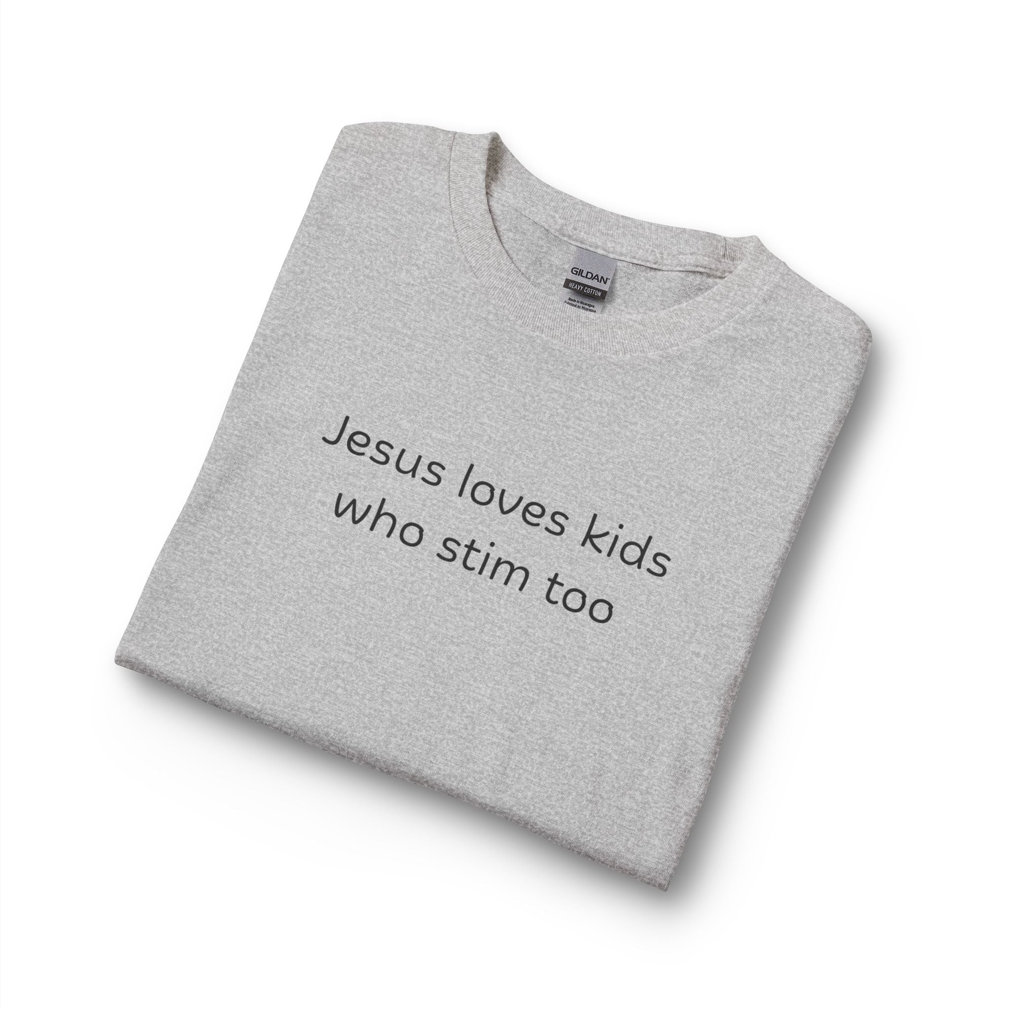 Jesus Loves Kids That Stim Too Long Sleeve Shirt — Special Needs Ministry & Autism Support