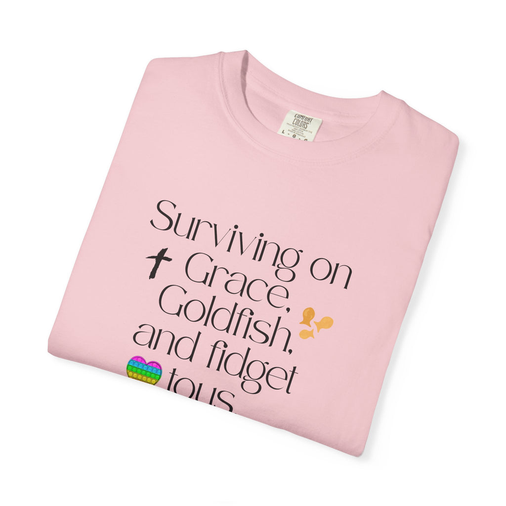 Surviving on Grace, Goldfish & Fidget Toys T-Shirt