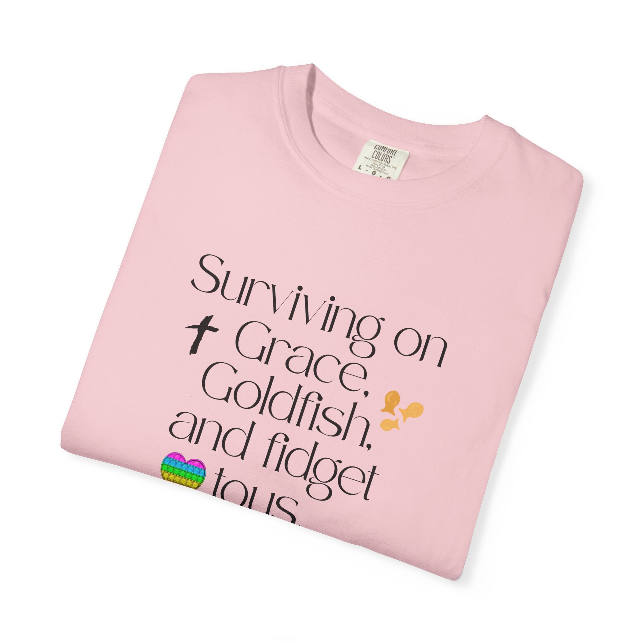 Surviving on Grace, Goldfish & Fidget Toys T-Shirt