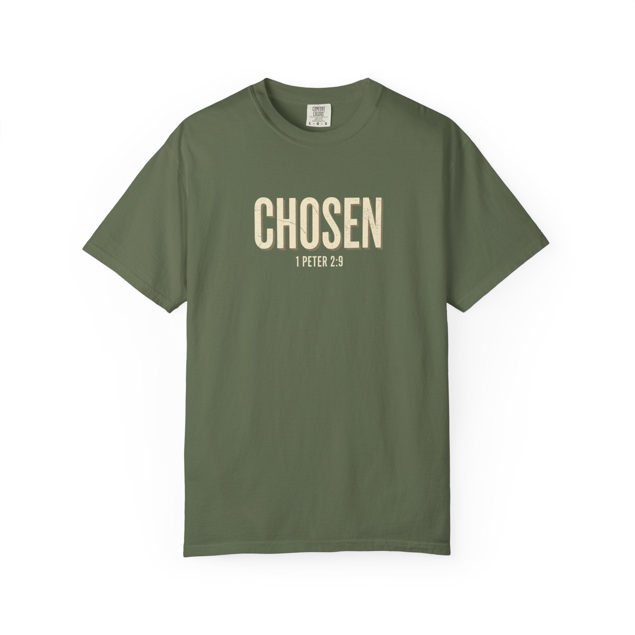 Chosen Graphic T-Shirt — Minimalist Inspirational Tee
