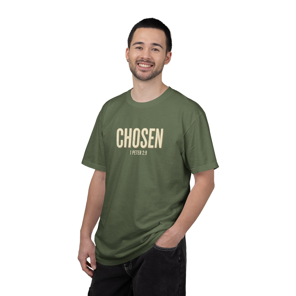 Chosen Graphic T-Shirt — Minimalist Inspirational Tee