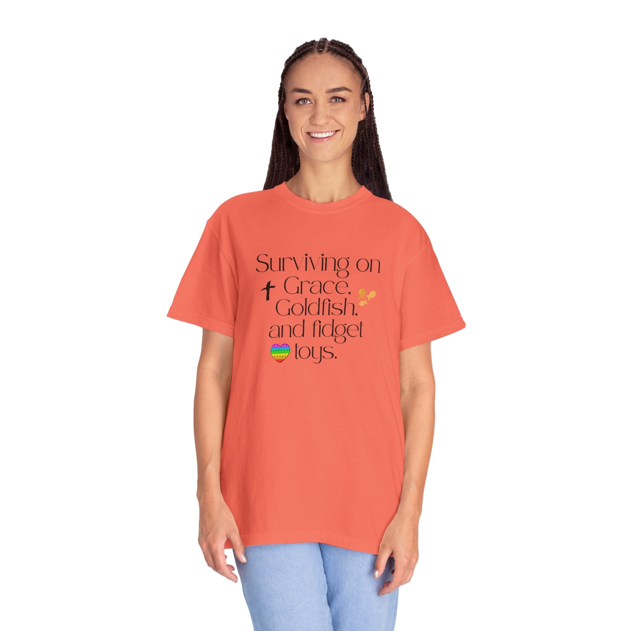 Surviving on Grace, Goldfish & Fidget Toys T-Shirt