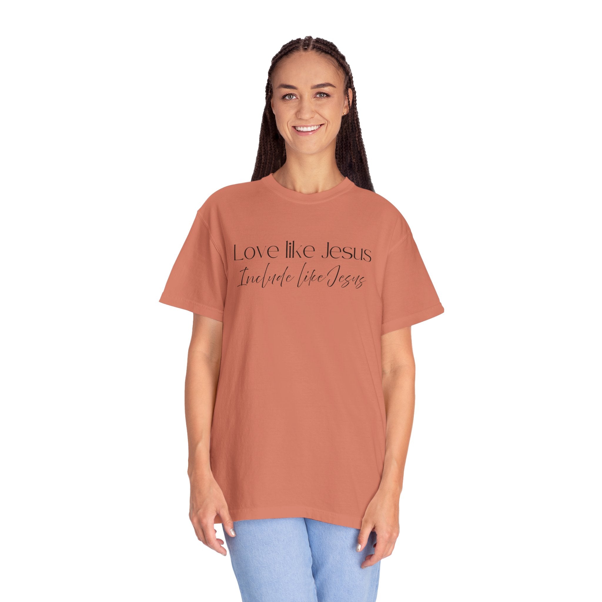 Love Like Jesus Include Like Jesus T‑Shirt — Faith Christian Graphic Tee