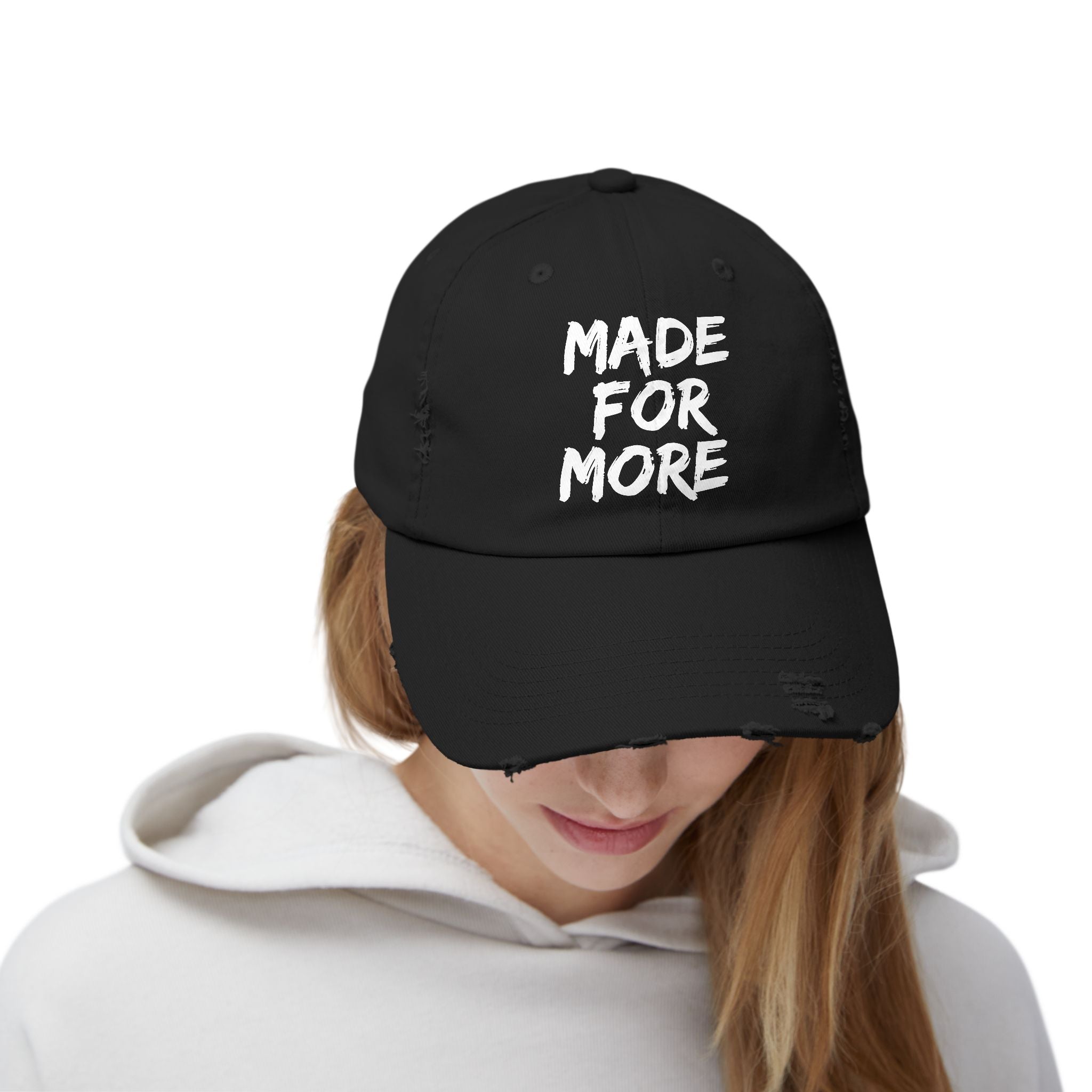 Made For More Distressed Cap