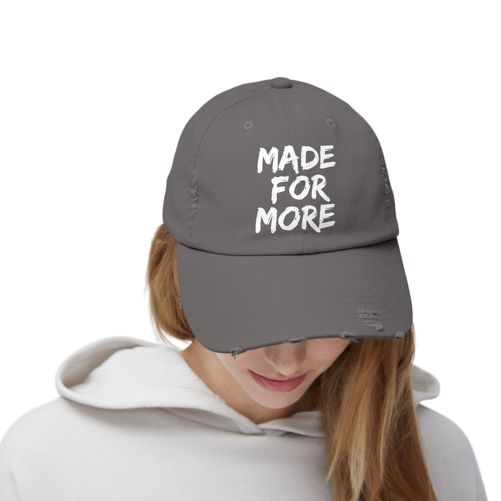 Made For More Distressed Cap