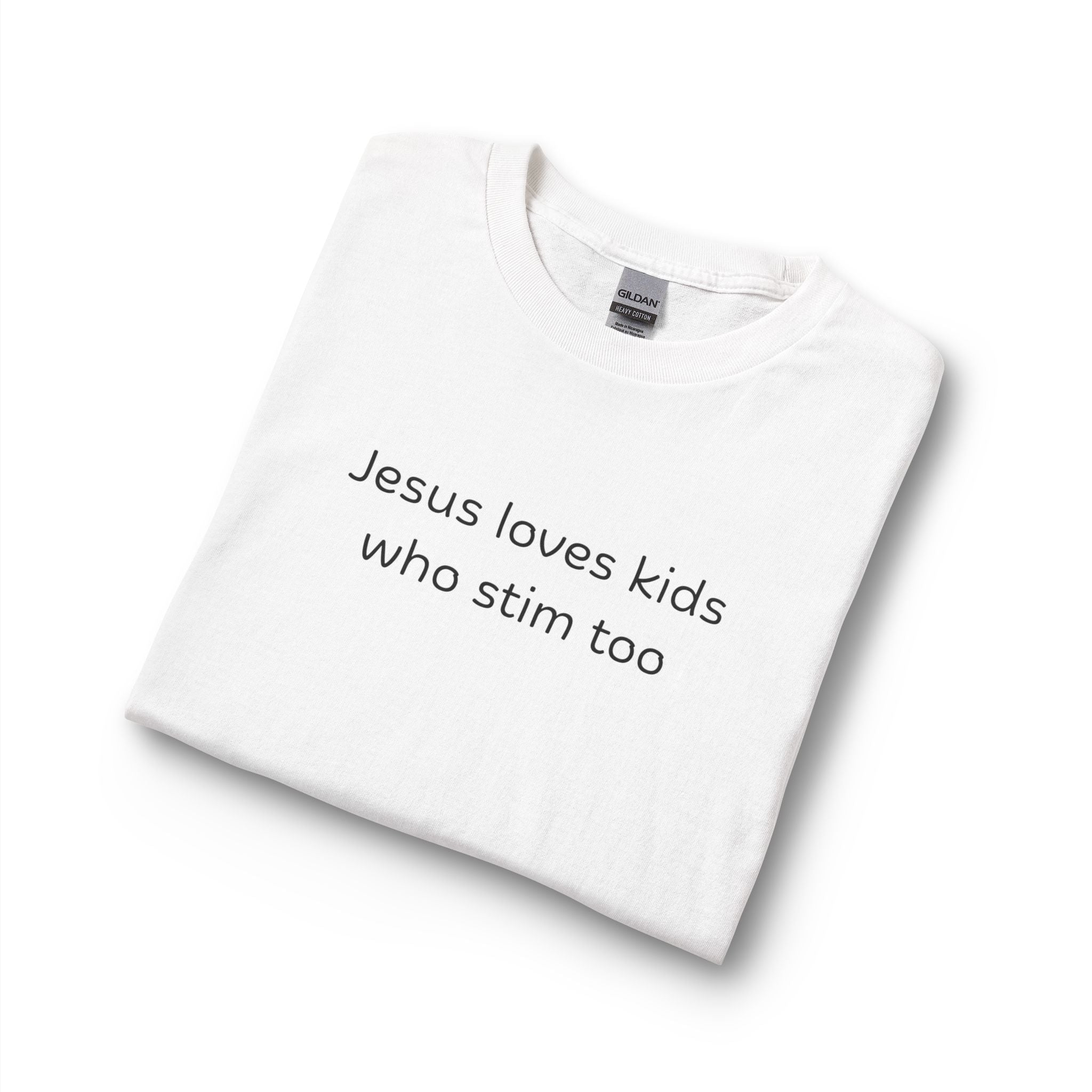 Jesus Loves Kids That Stim Too Long Sleeve Shirt — Special Needs Ministry & Autism Support