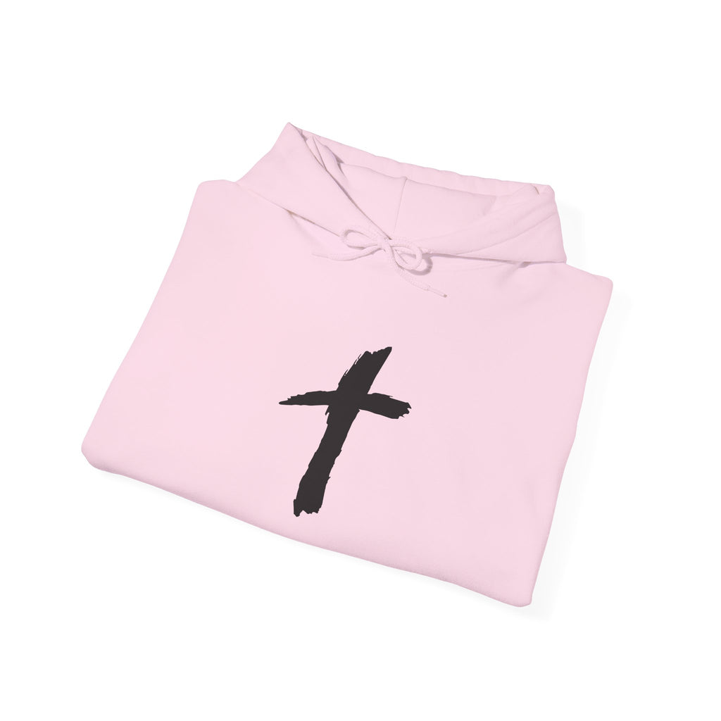 Faith Cross Hoodie — "God Can" Inspirational Christian Pullover