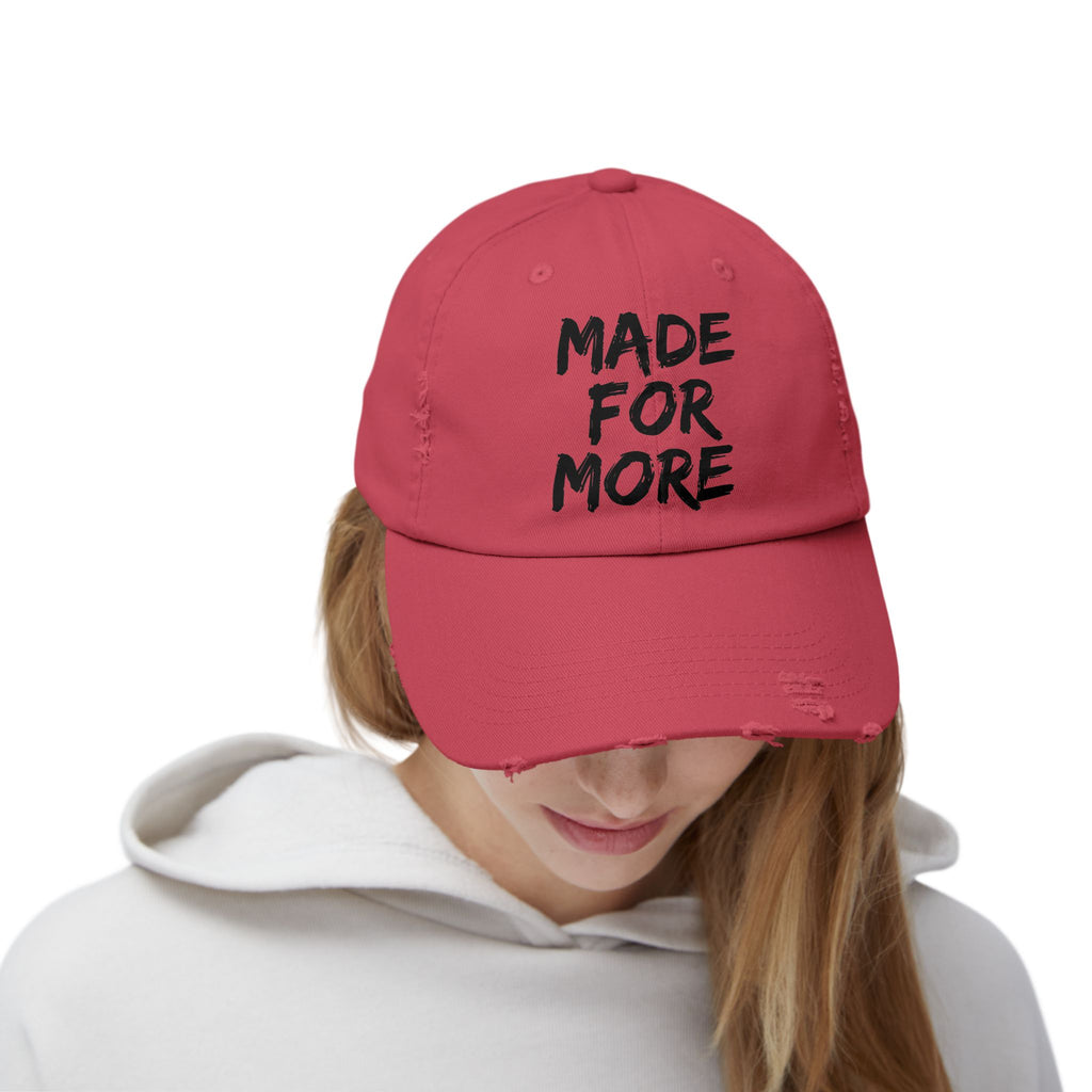 Made For More Distressed Cap