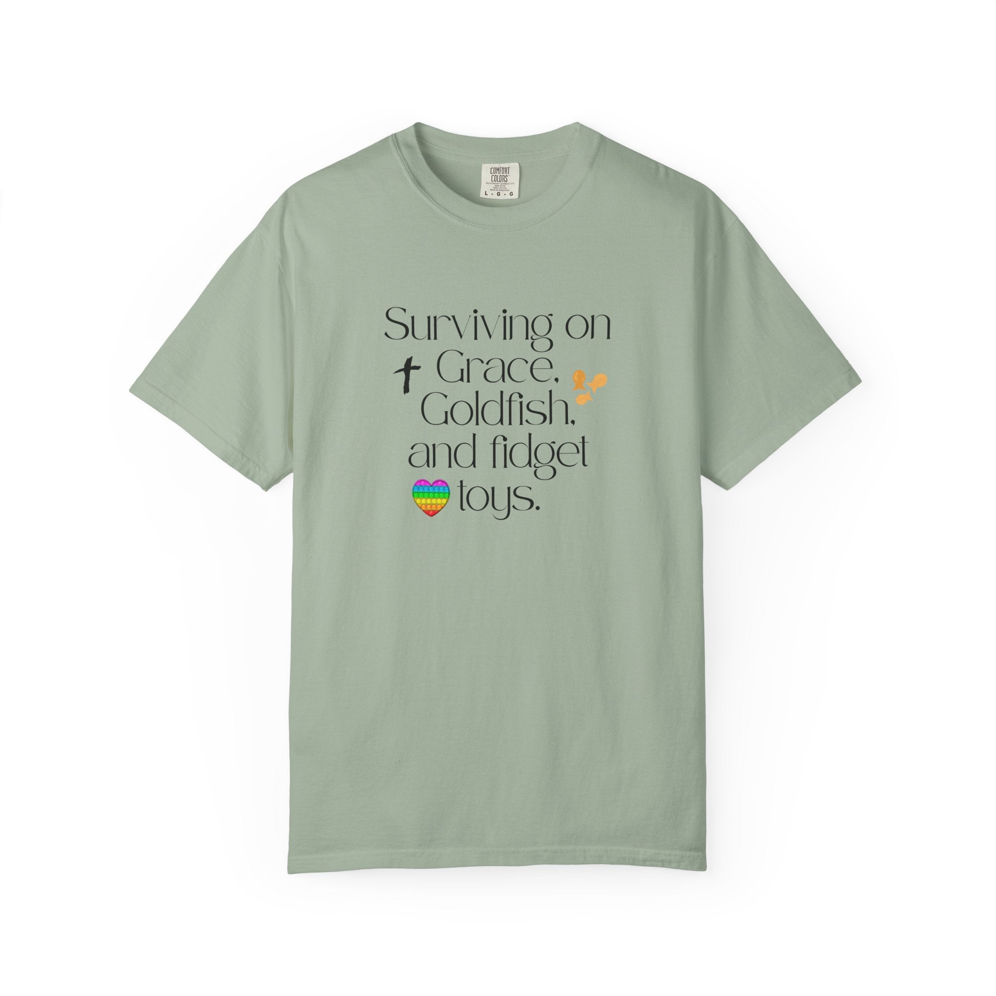 Surviving on Grace, Goldfish & Fidget Toys T-Shirt