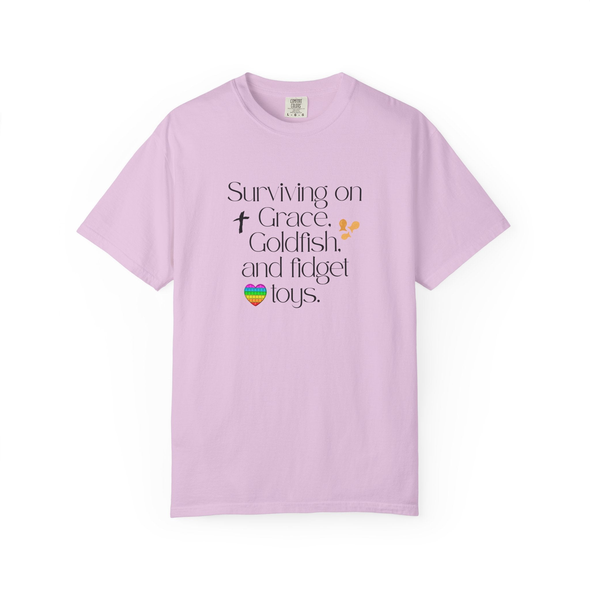 Surviving on Grace, Goldfish & Fidget Toys T-Shirt