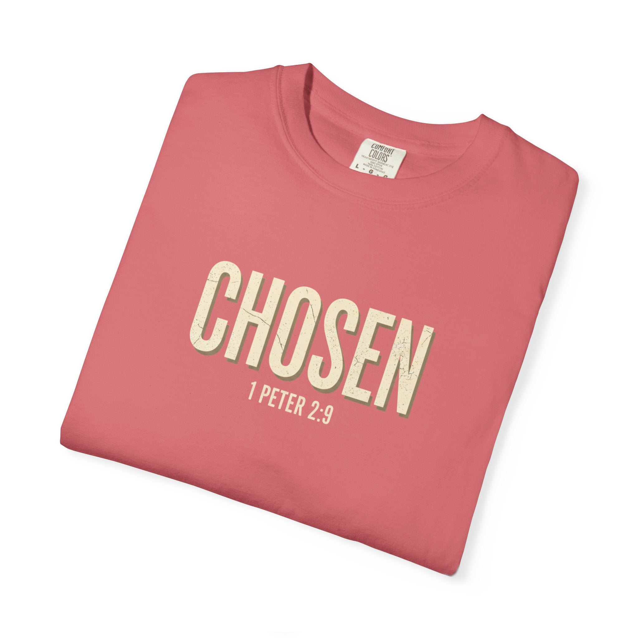 Chosen Graphic T-Shirt — Minimalist Inspirational Tee