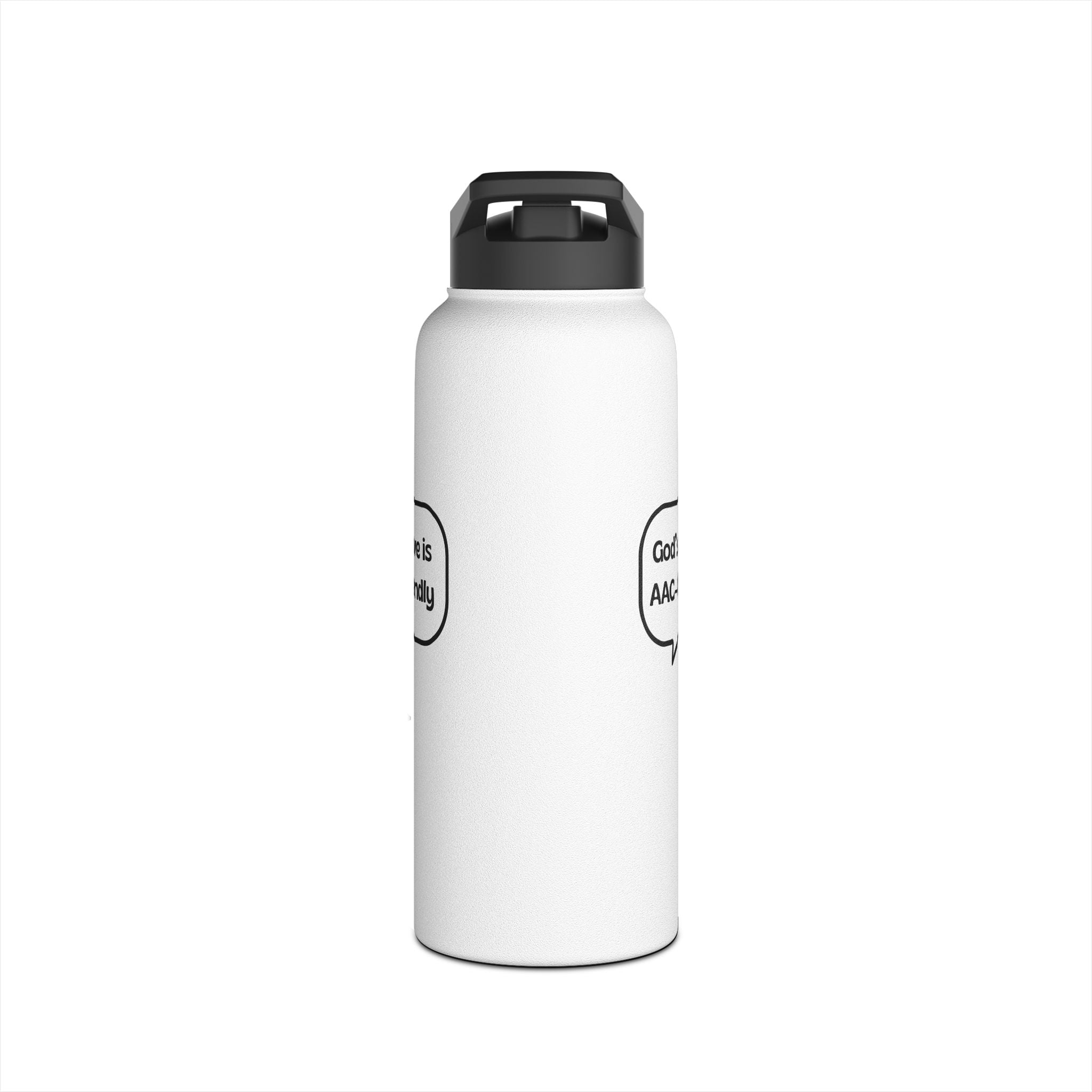 Stainless Steel Water Bottle – "Coffee First, Adulting Second" Funny Travel Bottle