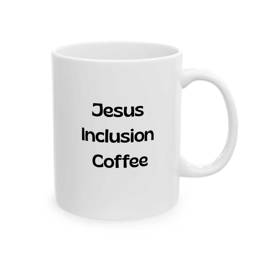 Inspirational Quote Ceramic Mug — Minimal Black Text Coffee Tea Cup (11oz, 15oz)