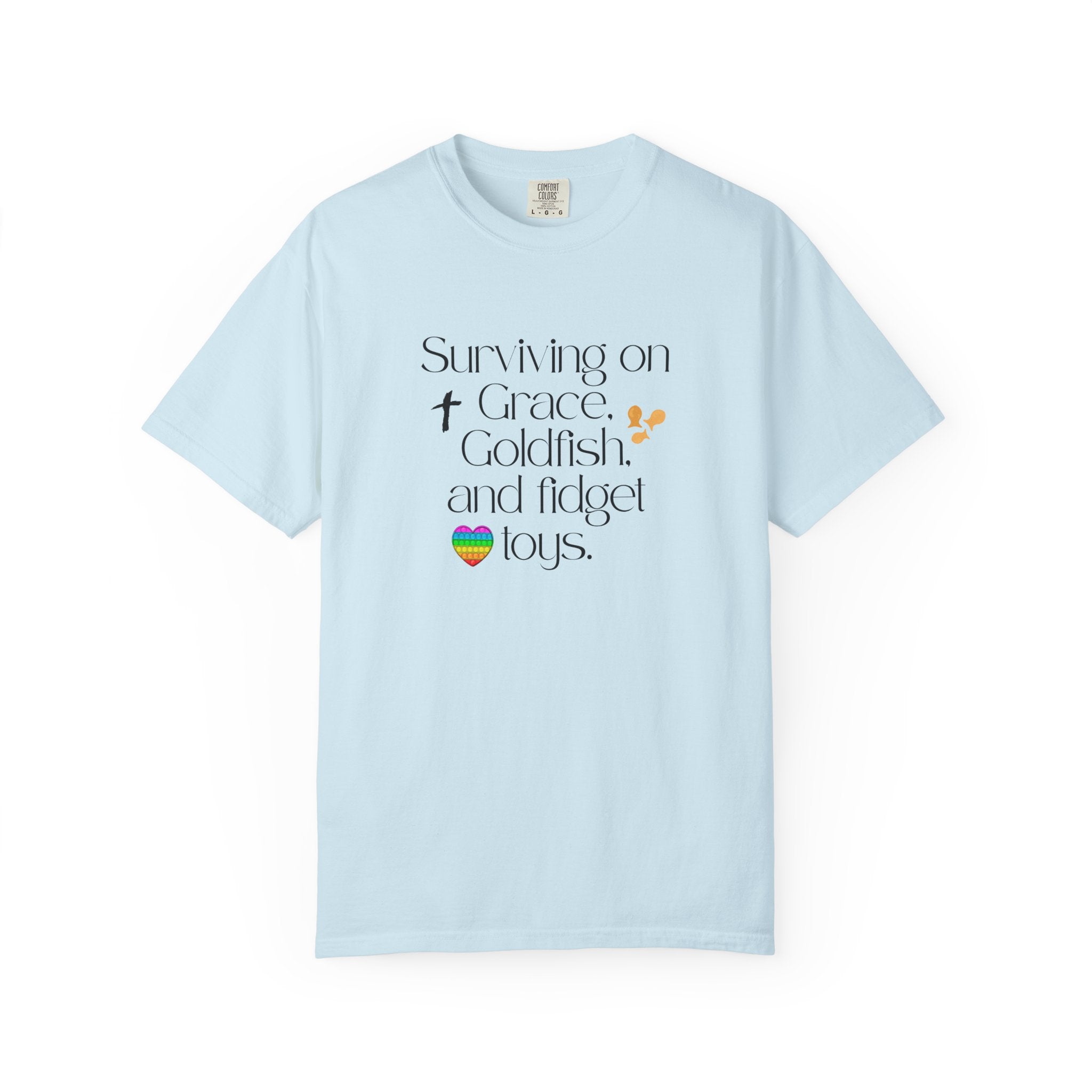 Surviving on Grace, Goldfish & Fidget Toys T-Shirt