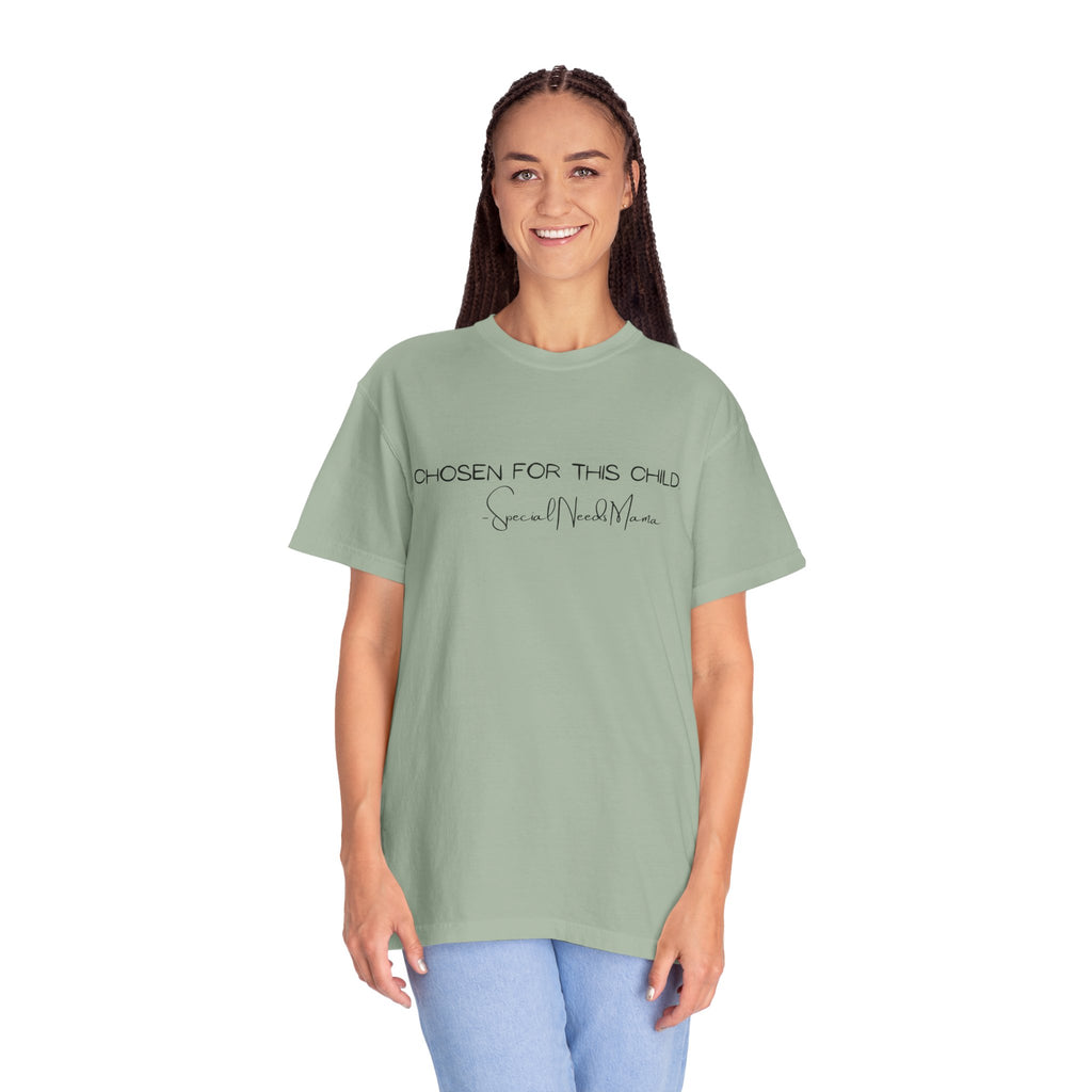 Chosen For This Child T-Shirt —  Script Faith Tee