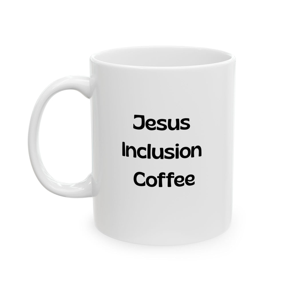 Inspirational Quote Ceramic Mug — Minimal Black Text Coffee Tea Cup (11oz, 15oz)
