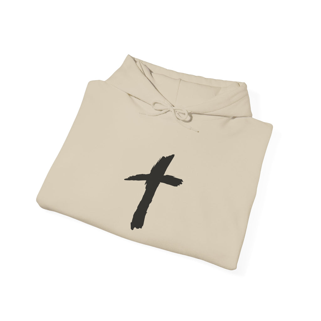 Faith Cross Hoodie — "God Can" Inspirational Christian Pullover