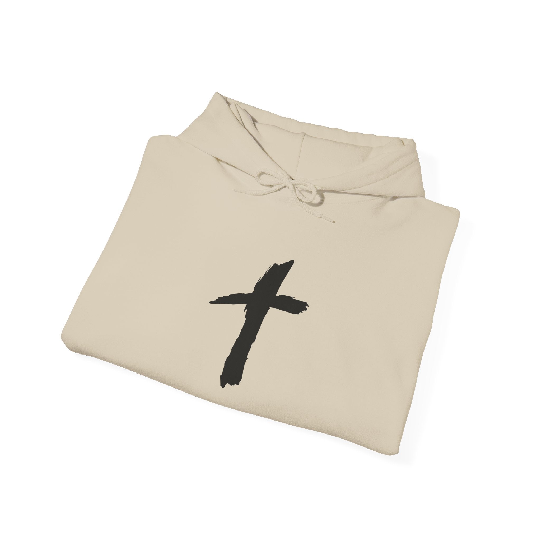 Faith Cross Hoodie — "God Can" Inspirational Christian Pullover