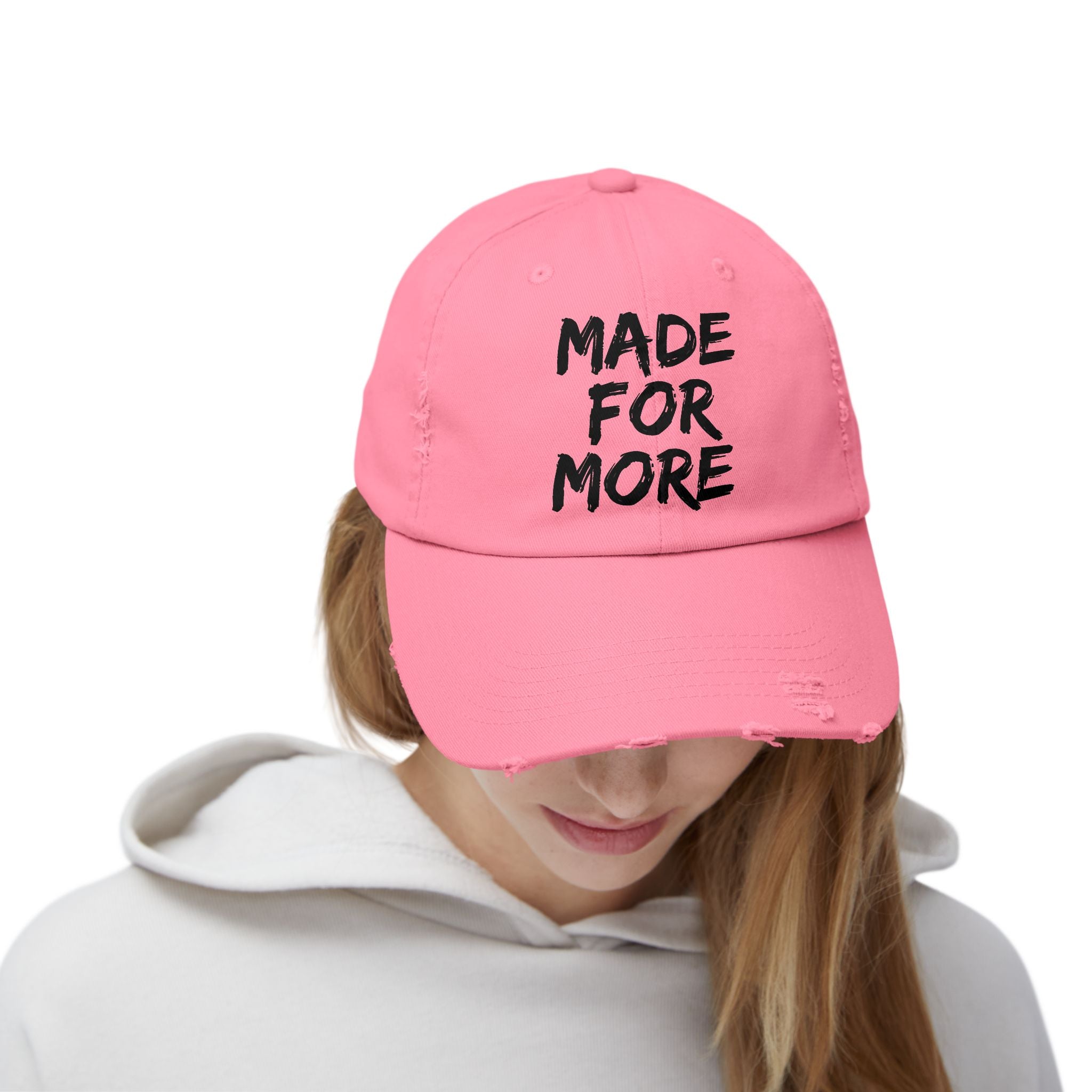 Made For More Distressed Cap