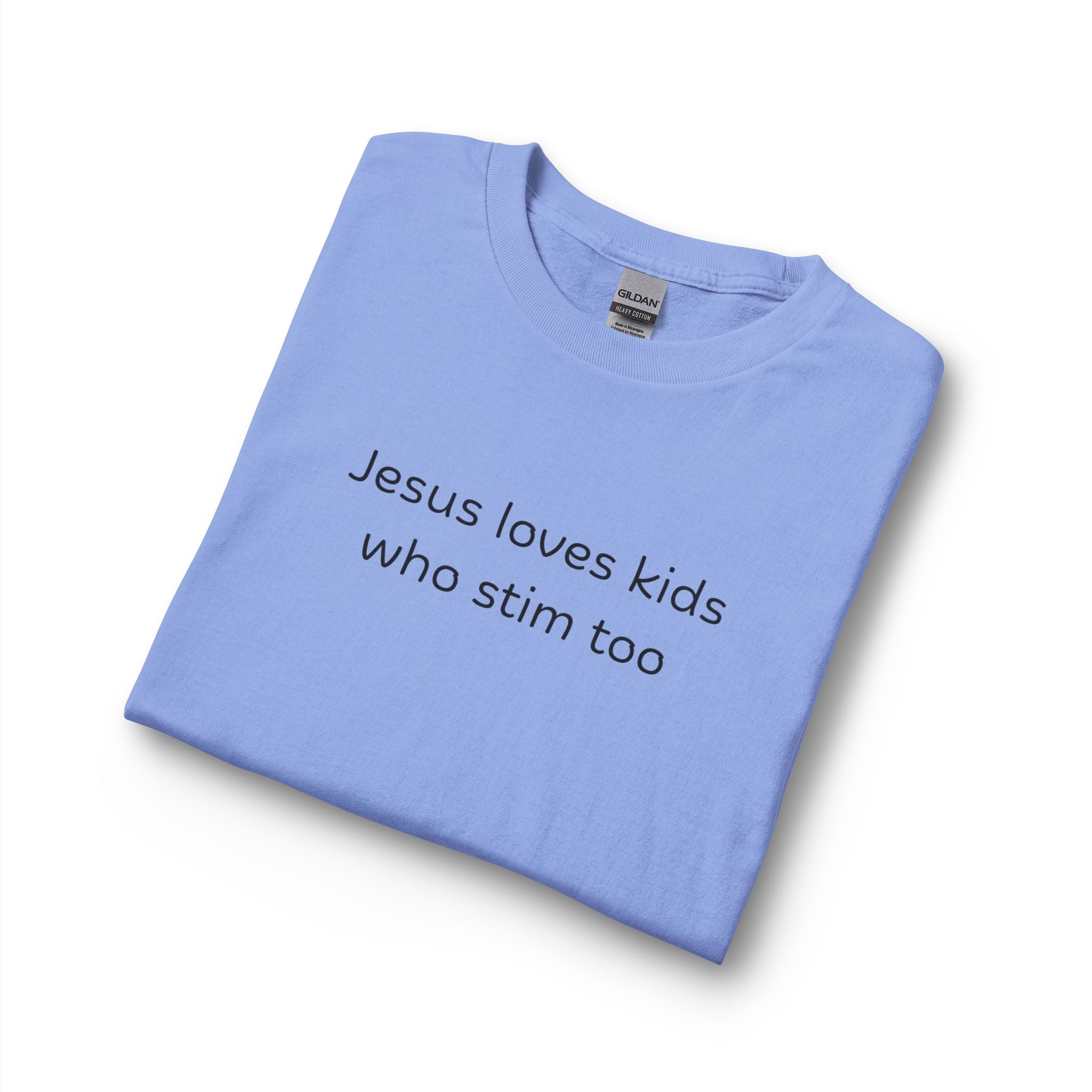 Jesus Loves Kids That Stim Too Long Sleeve Shirt — Special Needs Ministry & Autism Support