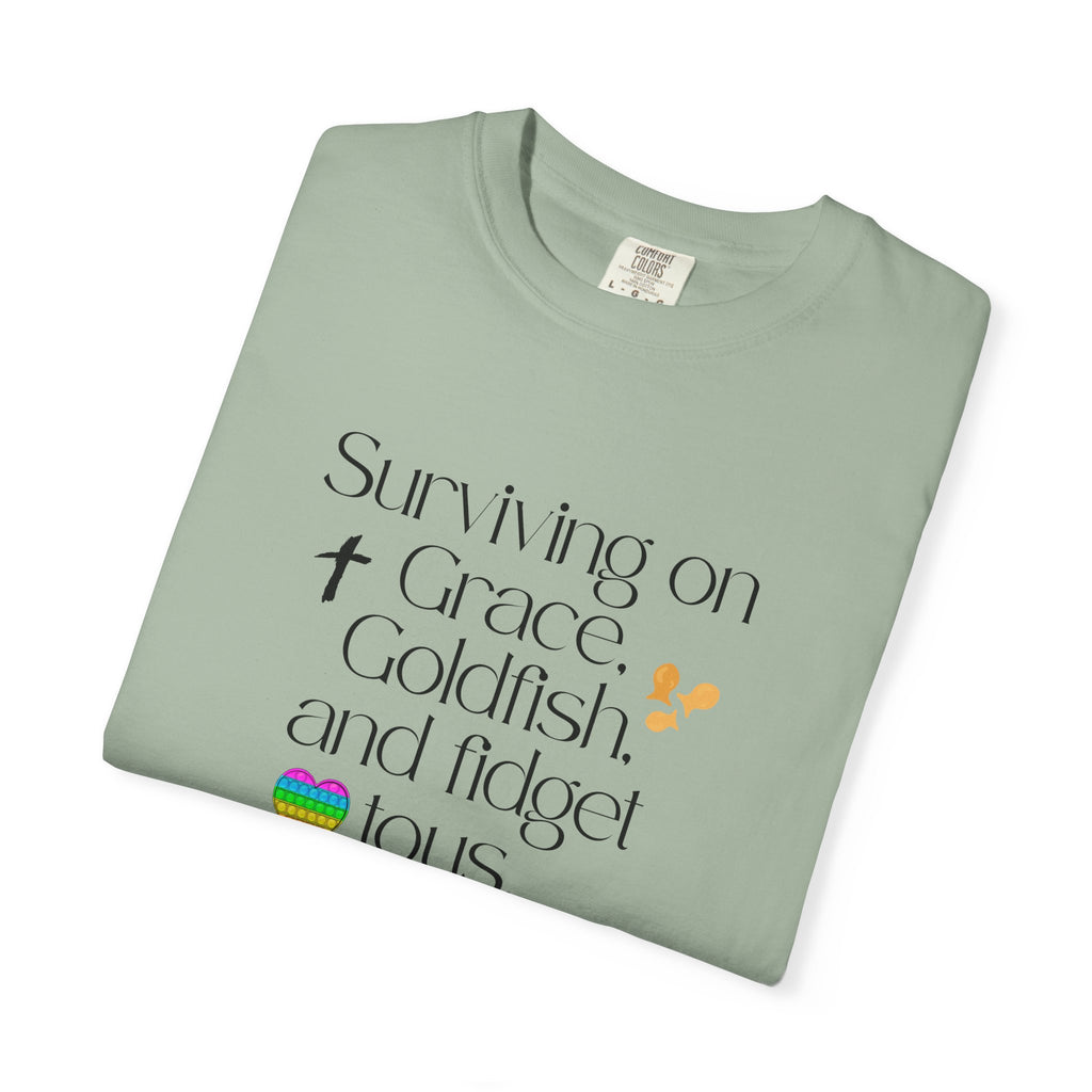 Surviving on Grace, Goldfish & Fidget Toys T-Shirt