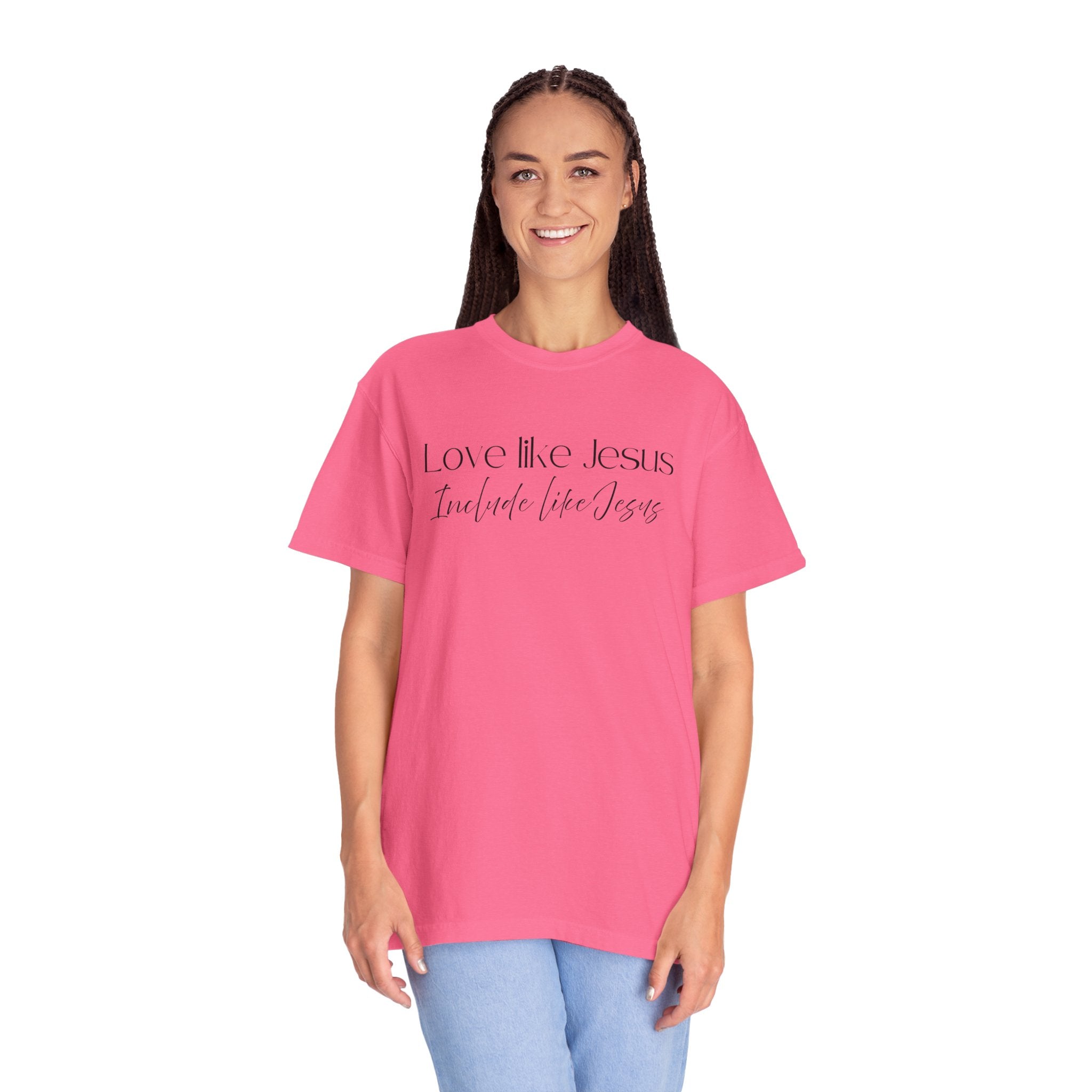 Love Like Jesus Include Like Jesus T‑Shirt — Faith Christian Graphic Tee