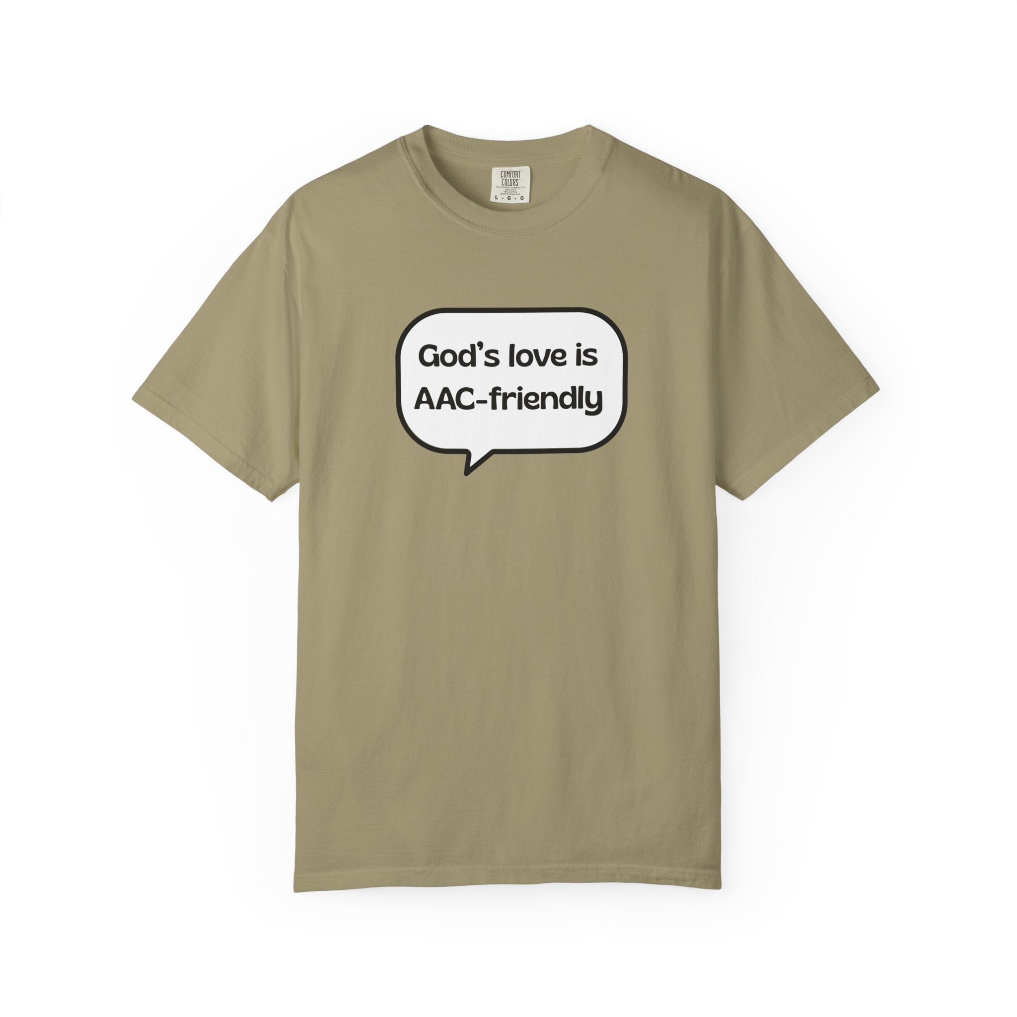 God's Love Is AAC-Friendly T-Shirt