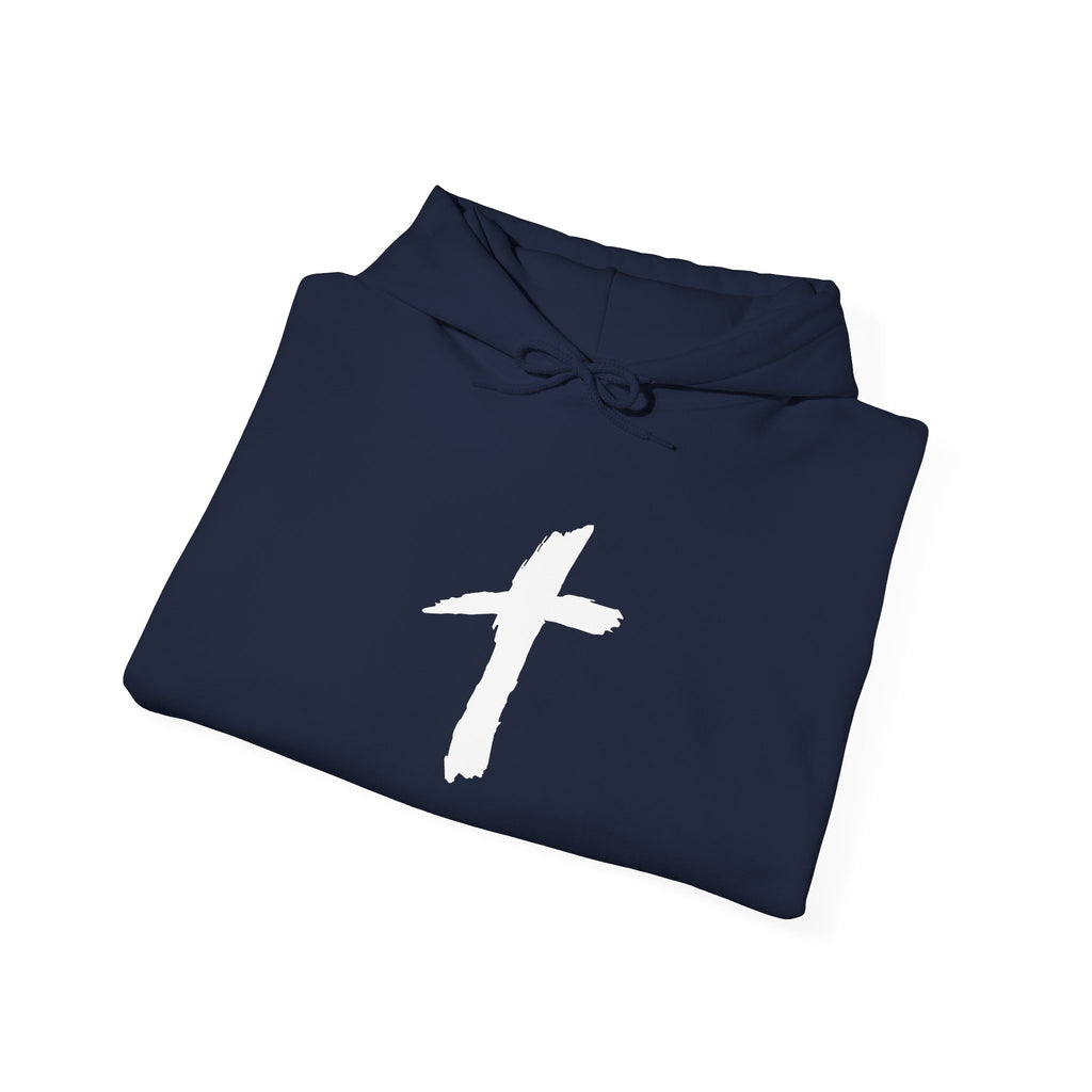 Faith Cross Hoodie — "God Can" Inspirational Christian Pullover